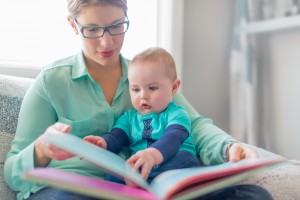 reading with child